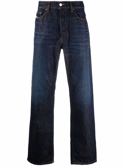 Diesel D-macs Straight Jeans In 蓝色