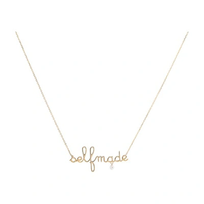 Persée Necklace Selfmade 1 Diamond In Yellow Gold