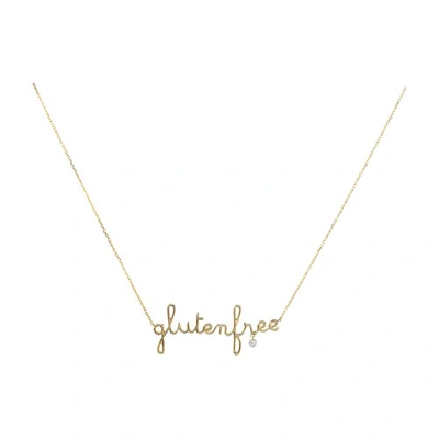 Persée Necklace Glutenfree Diamond In Yellow Gold