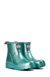 Hunter Original Short Nebula Play Rain Boot In Blue Spruce