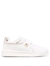 Valentino Low-top One Stud White Sneakers In White