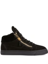 GIUSEPPE ZANOTTI KRISS SUEDE MID-TOP trainers