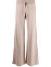 Lisa Yang Drawstring Cashmere Trousers In Neutrals