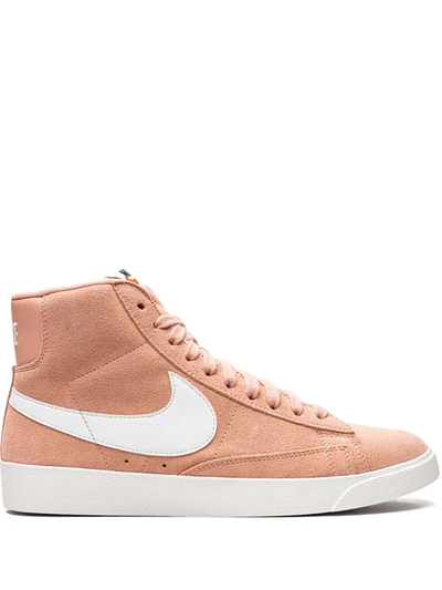 Nike Blazer Mid Vintage Sneakers In Rosa