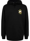 Anti Social Social Club California Long-sleeve Hoodie In Schwarz