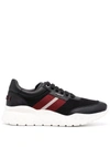 BALLY BLERRY LOW-TOP LEATHER SNEAKERS
