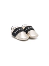 GIVENCHY LOGO-PRINT SLIP-ON SNEAKERS
