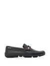 Bally Parsal Loafers In Black