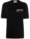 Ambush Workshop Logo-print Jersey T-shirt In Schwarz