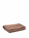 Tekla Organic Cotton Towel In Braun