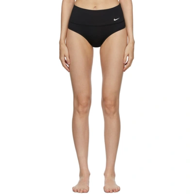 Nike Black Essential High Waist Bikini Bottoms