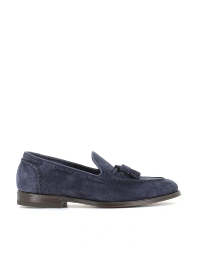 Henderson Baracco Tassel Loafer 71407.k.2 In Blue