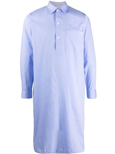 TEKLA ORGANIC COTTON PYJAMAS SHIRT