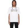 Versace Jeans Couture Logo Print Cotton Jersey T-shirt In White