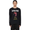 Stolen Girlfriends Club Black Rainbow Death Long Sleeve T-shirt In Black