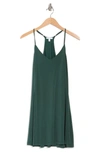 Abound Halter Swing Dress In Green Trekking