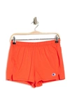 Champion Knit Practice Shorts In Poppy Orange