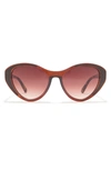 Vince Camuto 62mm Oval Sunglasses In Brown Tort