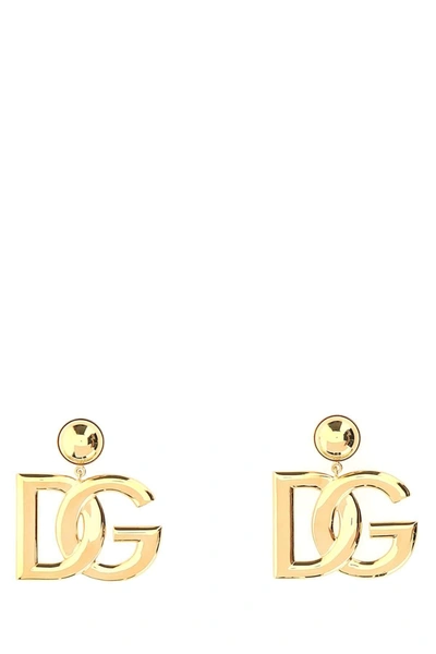 Dolce & Gabbana - Dg Earrings In Golden