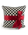 Mackenzie-childs Courtly Check Sash Pillow