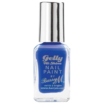 Barry M Cosmetics Gelly Hi Shine Nail Paint (various Shades) In 7 Damson