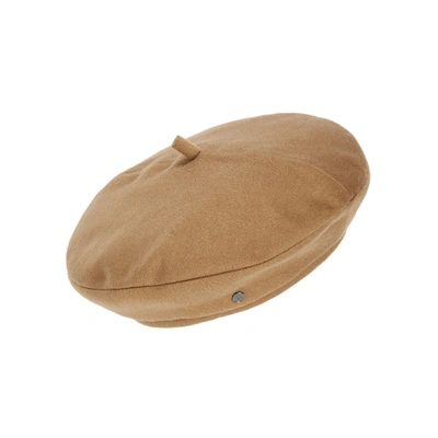 Maison Michel Paris New Billy Camel Cashmere Beret