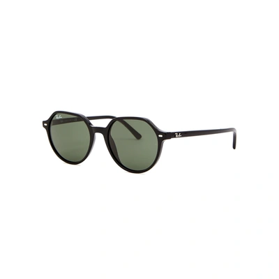 Ray Ban Rb219553 Thalia Square-frame Acetate Sunglasses In Black