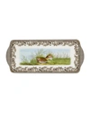 Spode Woodland Pimpernel Accessories Melamine Sandwich Handled Tray
