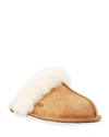 Ugg Scuffette Ii Suede Slippers In Chestnut