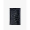 SMYTHSON CHELSEA CROC-EMBOSSED LEATHER NOTEBOOK,R03745278