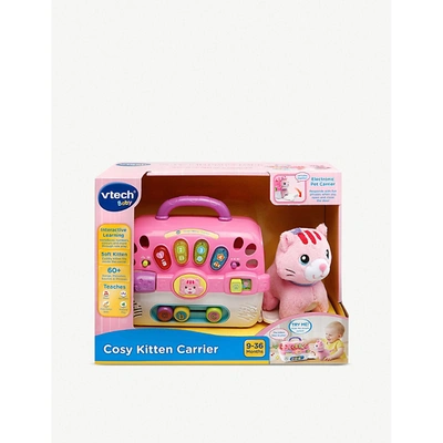 Vtech Kids Cosy Kitten Carrier Soft Toy And Carry Case