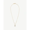 MISSOMA FUSED 18CT YELLOW GOLD-PLATED VERMEIL STERLING SILVER AND BLACK SPINEL NECKLACE,R03780523