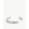 Le Gramme Sterling Silver Le 41g Ribbon Polished Bracelet In Silver