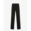 JOSEPH TORIS HIGH-RISE COTTON-TWILL TROUSERS,R03712987