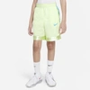 Nike Dri-fit Elite Big Kids' Basketball Shorts In Lime Ice,chlorine Blue