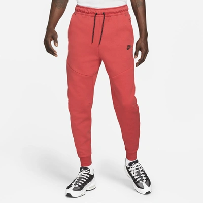 Nike Sportswear Tech Fleece Men's Joggers In Lobster,black
