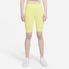 Nike Sportswear Essential Women's Bike Shorts In Light Zitron