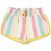 THE MARC JACOBS THE MARC JACOBS KIDS LOGO STRIPED DRAWSTRING SHORTS