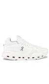 On White Cloudnova Sneakers In All White