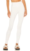 Alo Yoga Airbrush High-waist Sport Leggings In Ivory