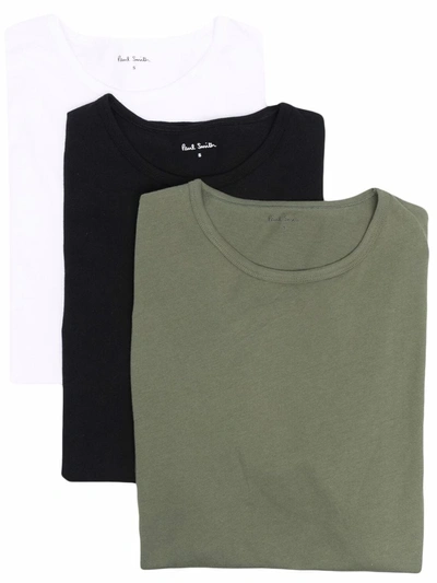 Paul Smith Short-sleeved Pyjama Top In 黑色