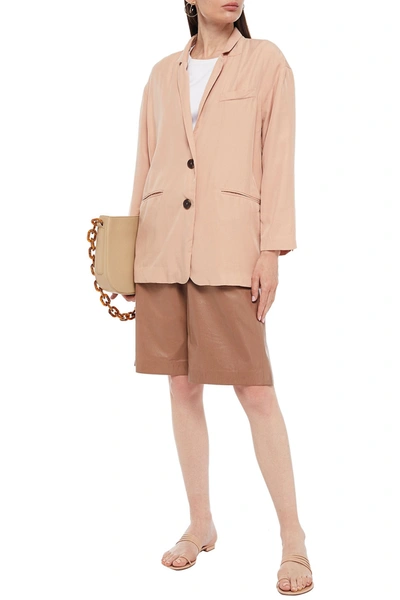 American Vintage Nalastate Lyocell-twill Blazer In Blush