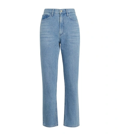 Partow Mika Cropped Straight-leg Jeans In Indigo