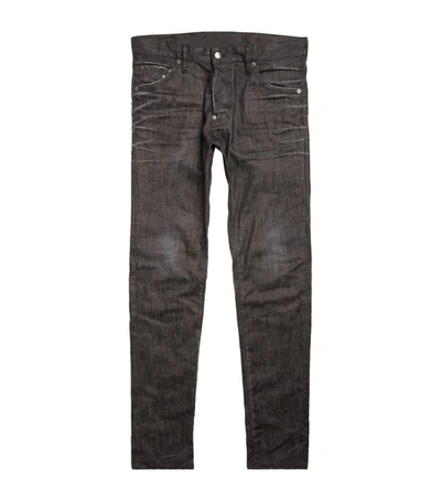 Dsquared2 Cool Guy Solid Straight Jeans In Black