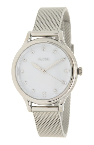 Fossil Laney Three Hand Bracelet Watch, 34mm