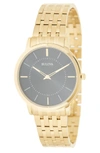 Bulova Classic Ultra Slim Bracelet Watch, 38mm In Gold-tone