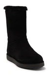 Ugg Classic Short Blvd Faux Fur Lined Boot In Blk