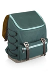 Picnic Time On The Go Traverse Cooler Backpack In Mustard Yellow