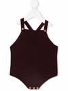 Bonpoint Combinaison Tonie Romper In Red