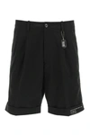 MONCLER MONCLER X FRAGMENT COTTON TWILL BERMUDA SHORTS